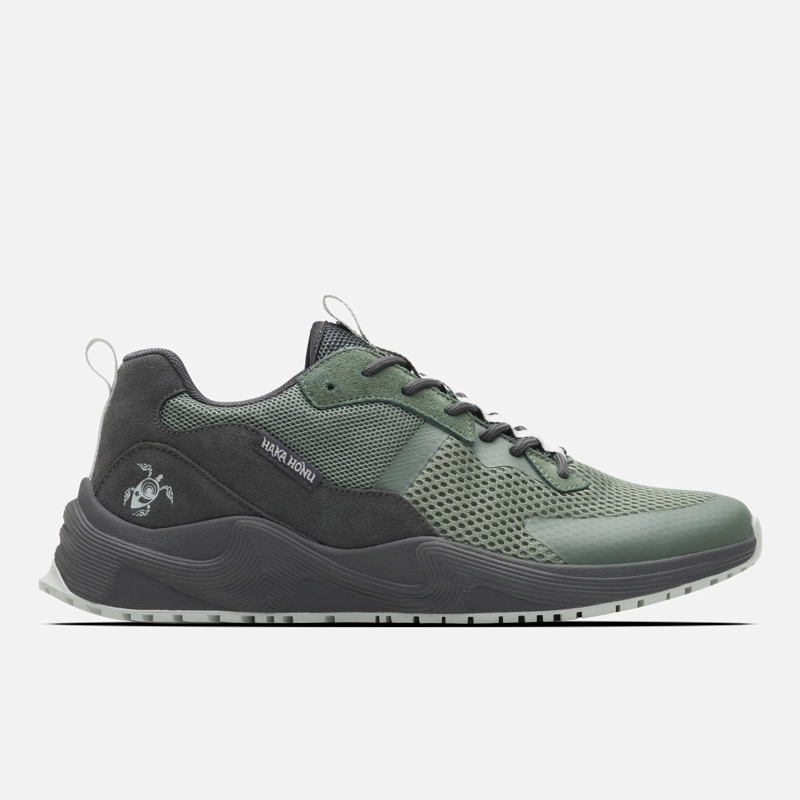ZAPATILLA HOMBRE PATIPERRO VERDE GRISACEO HAKA HONU V27 - 1