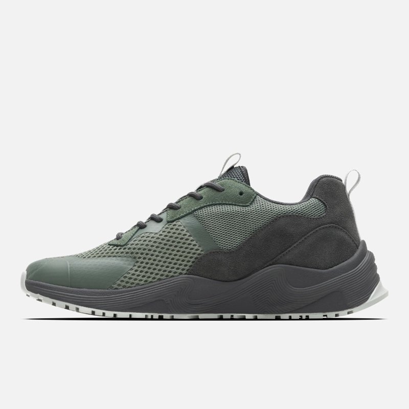 ZAPATILLA HOMBRE PATIPERRO VERDE GRISACEO HAKA HONU V27 - 2