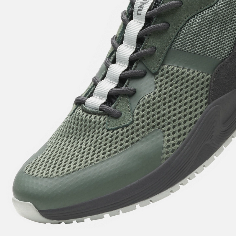 ZAPATILLA HOMBRE PATIPERRO VERDE GRISACEO HAKA HONU V27 - 7