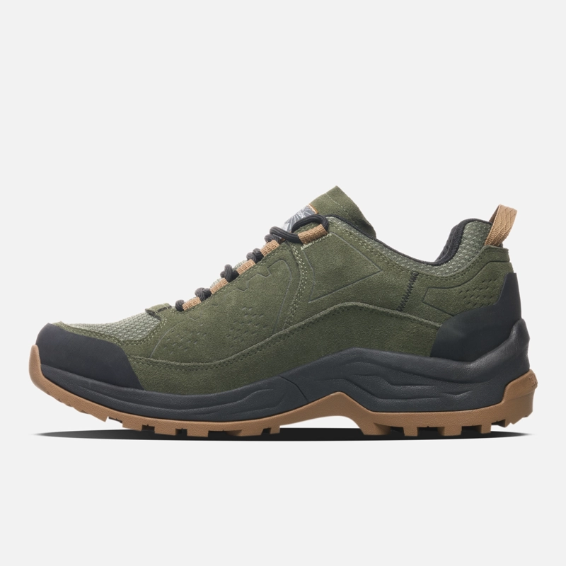 ZAPATILLA HOMBRE PAMPA LOW VERDE MILITAR HAKA HONU V27 - 2