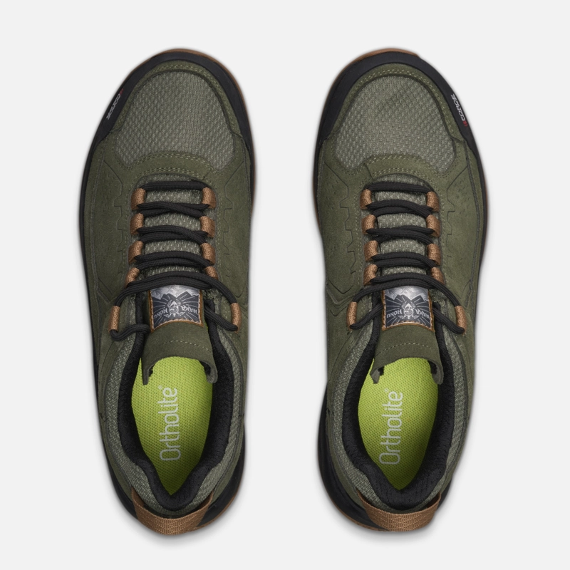 ZAPATILLA HOMBRE PAMPA LOW VERDE MILITAR HAKA HONU V27 - 6