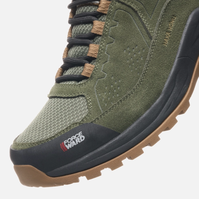 ZAPATILLA HOMBRE PAMPA LOW VERDE MILITAR HAKA HONU V27 - 7
