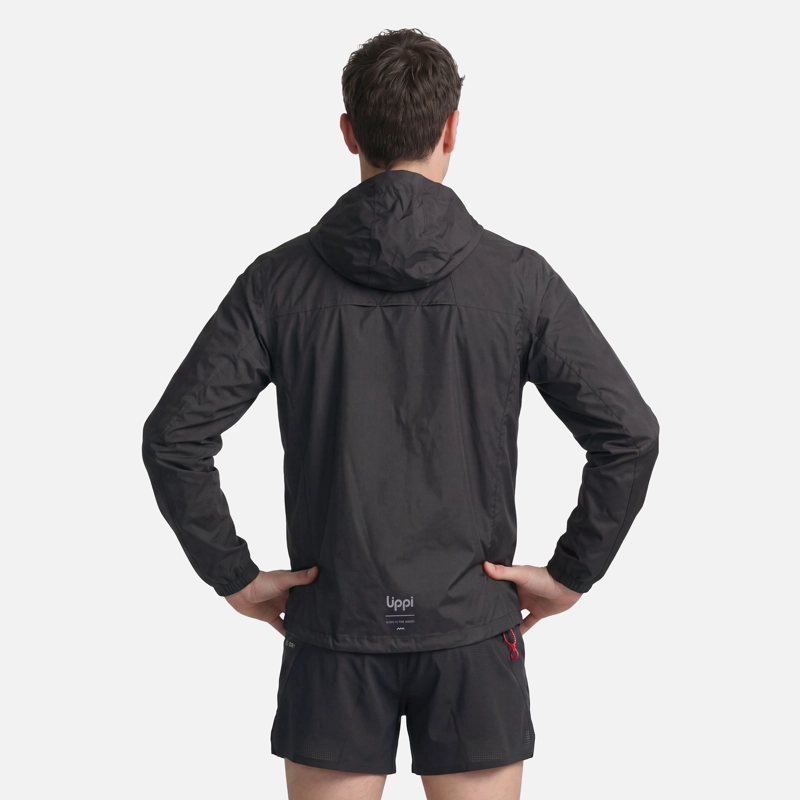 CHAQUETA HOMBRE NIGHTFALL SL WINDBREAKER HOODY JACKET NEGRO LIPPI V27 - 2