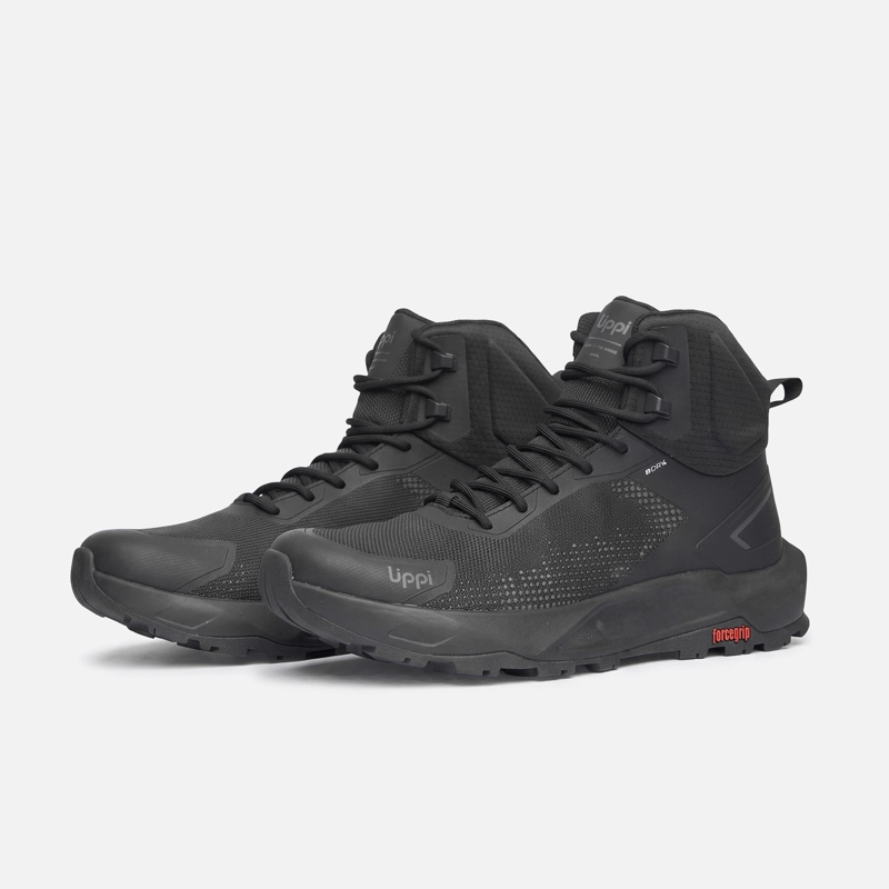 ZAPATILLA MUJER IRON STONE MID II NEGRO LIPPI - 4