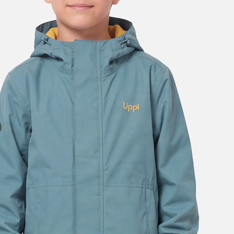 CHAQUETA NIÑO BLIZZARD B-DRY HOODY JACKET PETROLEO CLARO LIPPI V27 - 3