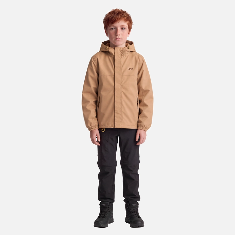 CHAQUETA TEEN BOY BLIZZARD B-DRY HOODY JACKET CAMEL LIPPI V27 - 4