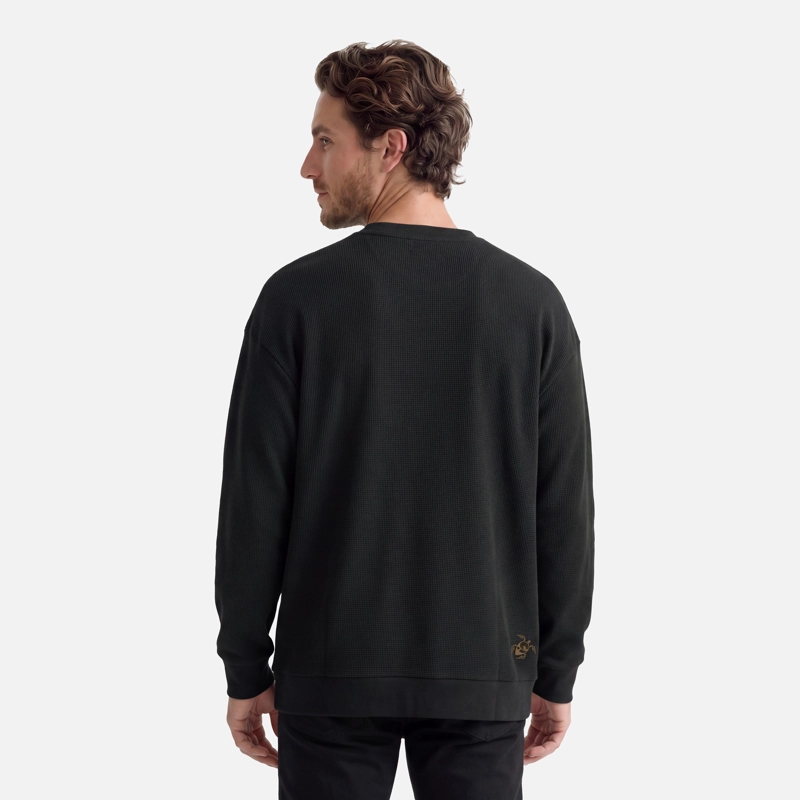 POLERON HOMBRE ECLIPSE NEGRO HAKA HONU V27 - 2