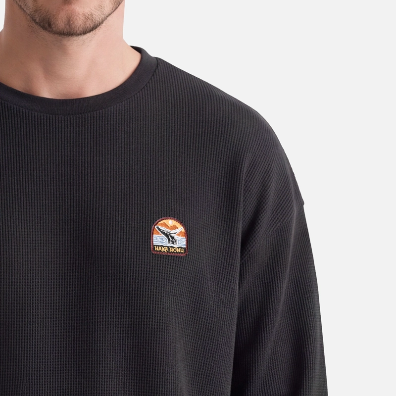 POLERON HOMBRE ECLIPSE NEGRO HAKA HONU V27 - 3