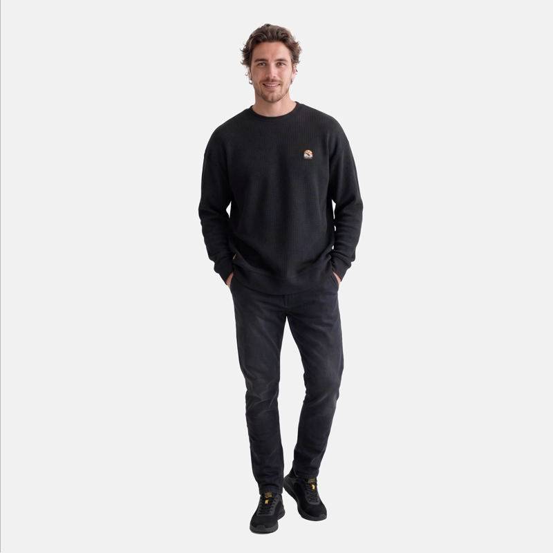 POLERON HOMBRE ECLIPSE NEGRO HAKA HONU V27 - 4