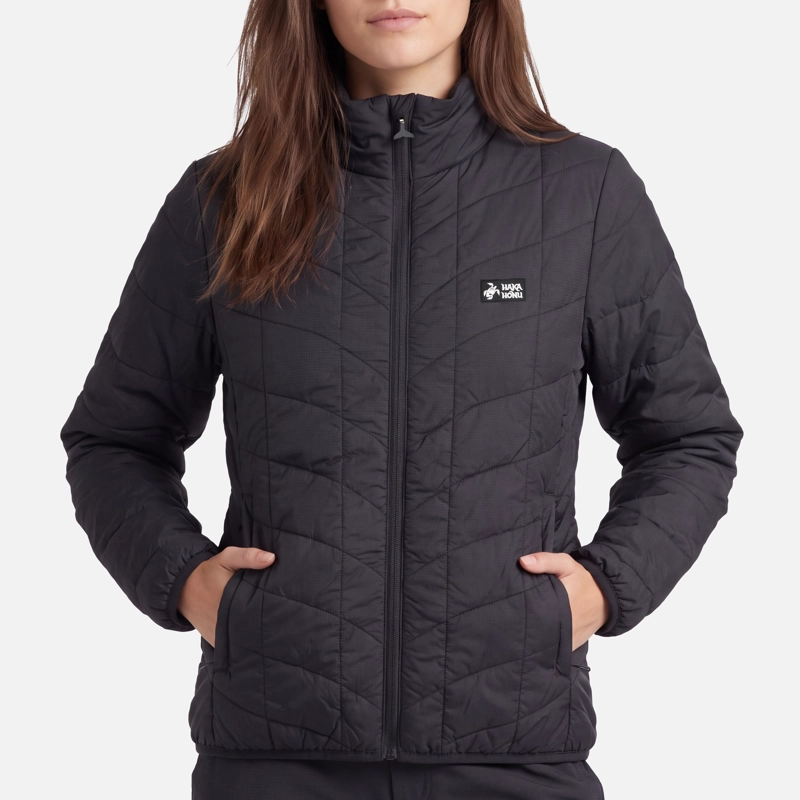 CHAQUETA MUJER MUY ULTRALIVIANA NEGRO HAKA HONU V27 - 3