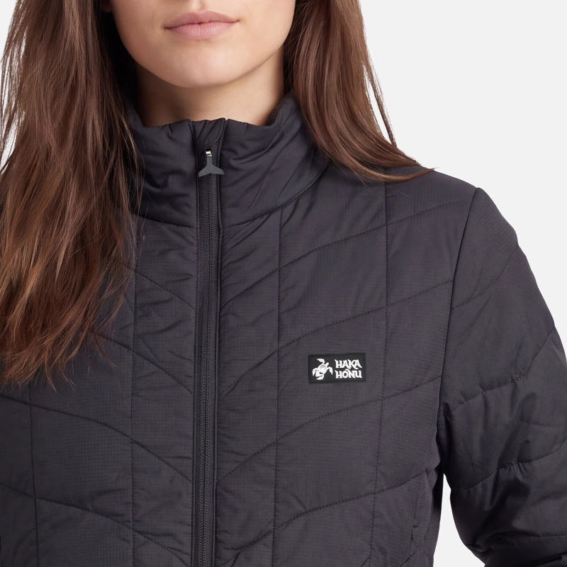 CHAQUETA MUJER MUY ULTRALIVIANA NEGRO HAKA HONU V27 - 4