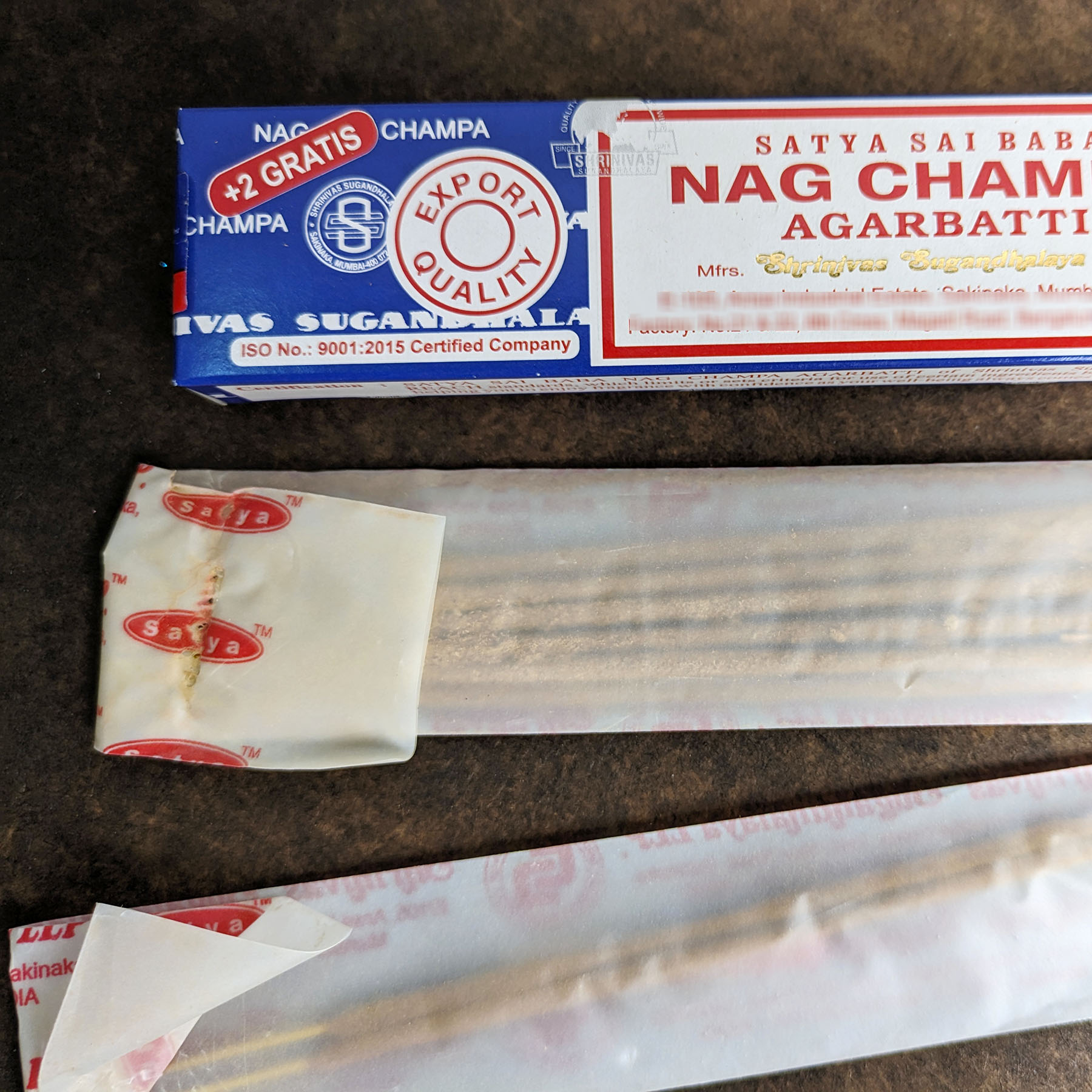 Incienso Nag Champa Azul - 4