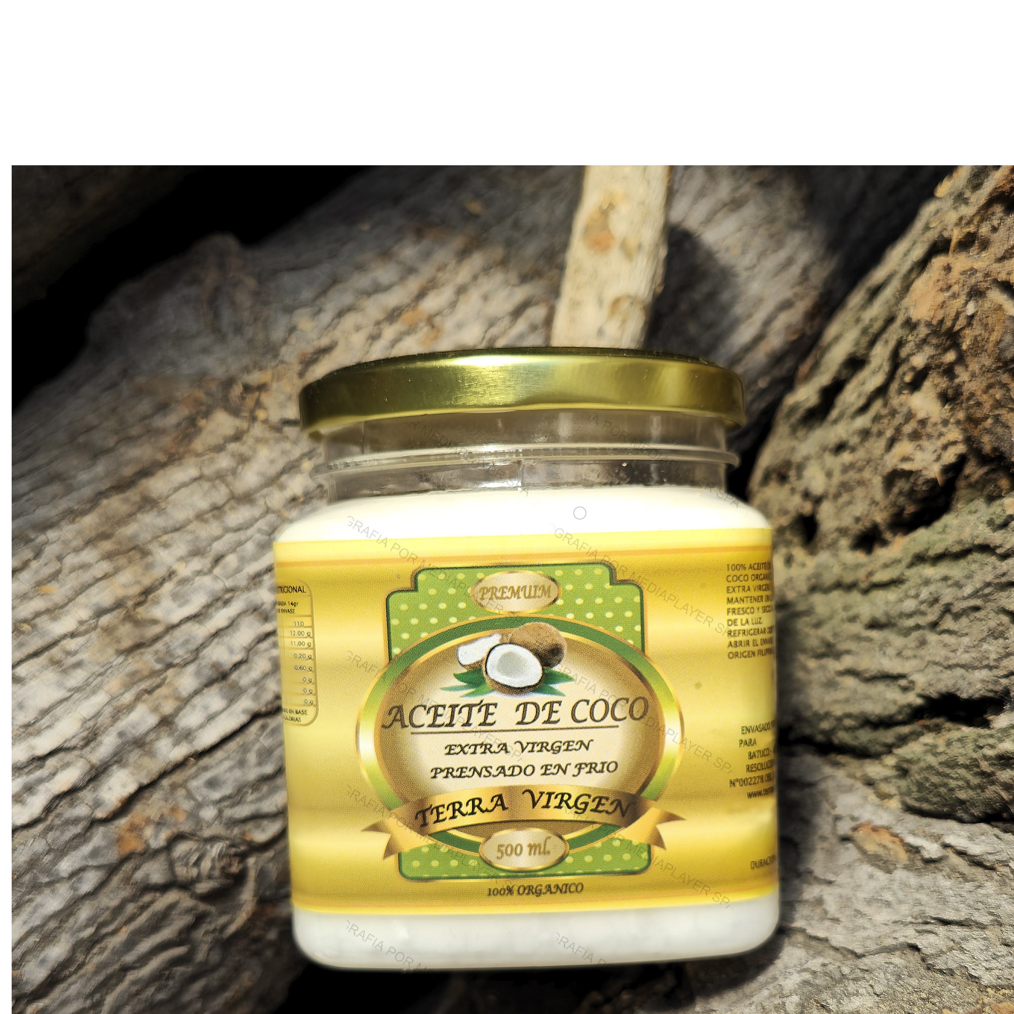 ACEITE DE COCO EXTRA VIRGEN TERRA VIRGEN 500ML - 3