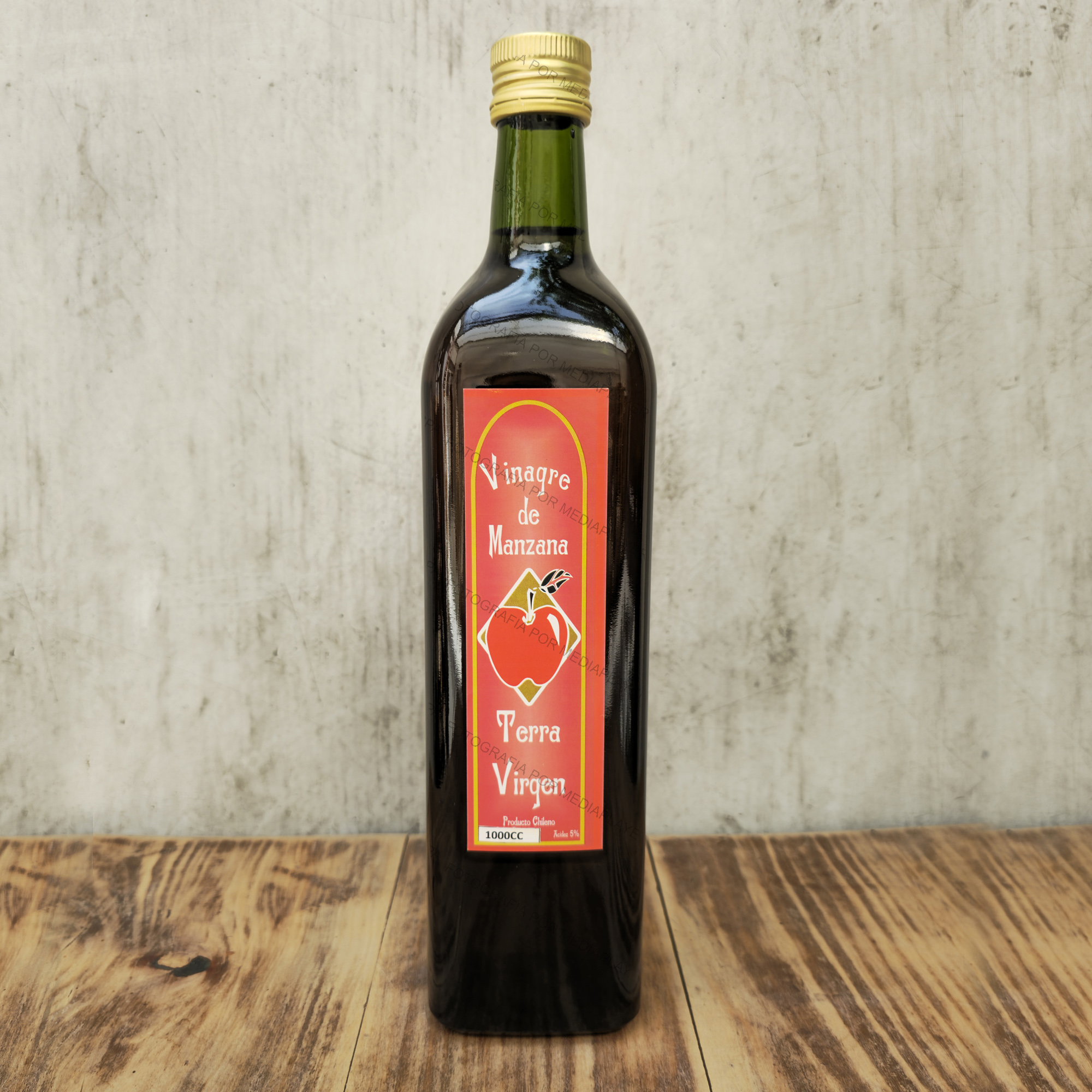 VINAGRE DE MANZANA TERRA VIRGEN 1000CC - 2