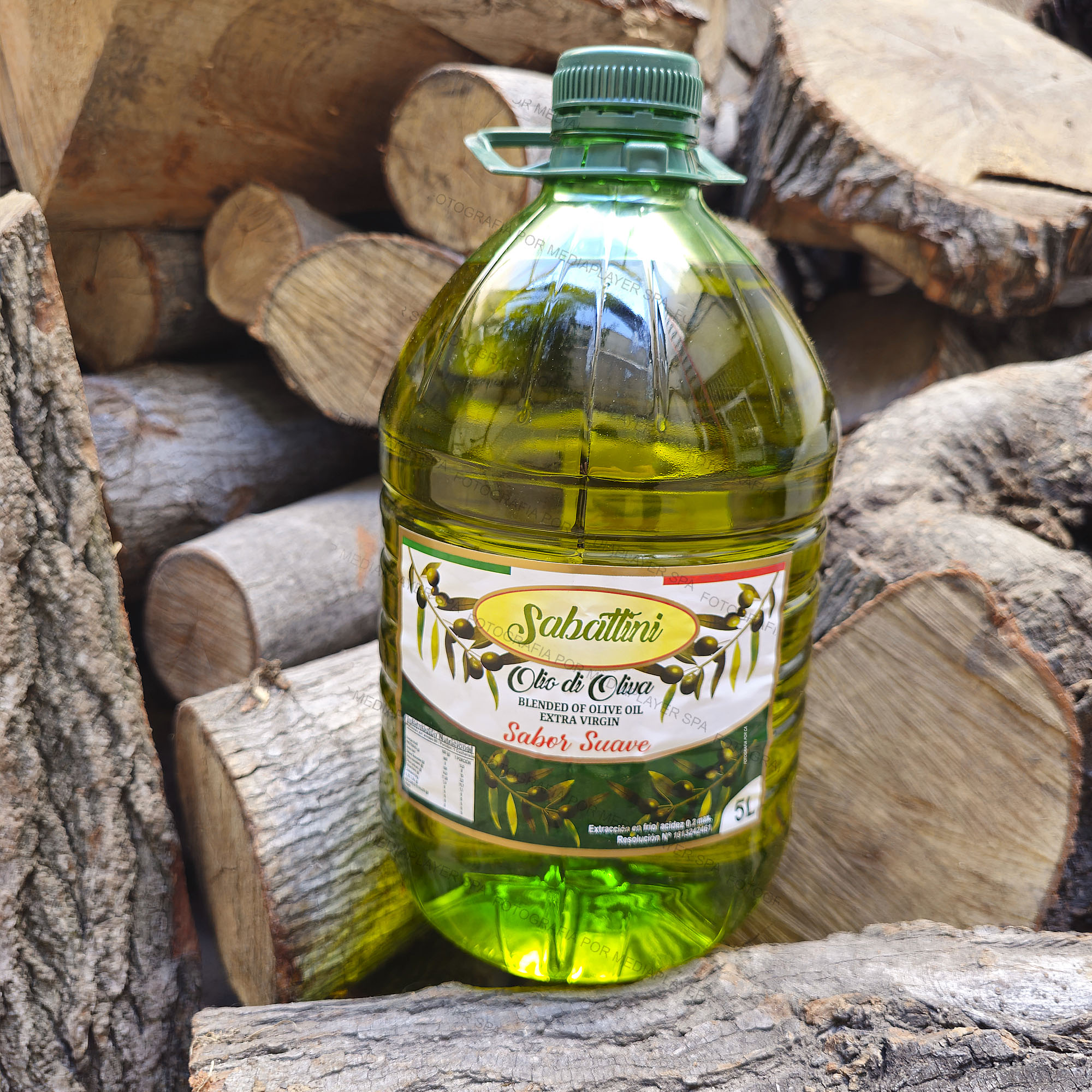 ACEITE DE OLIVA EXTRA VIRGEN SABATINI - FORMATO 5LTS - 3