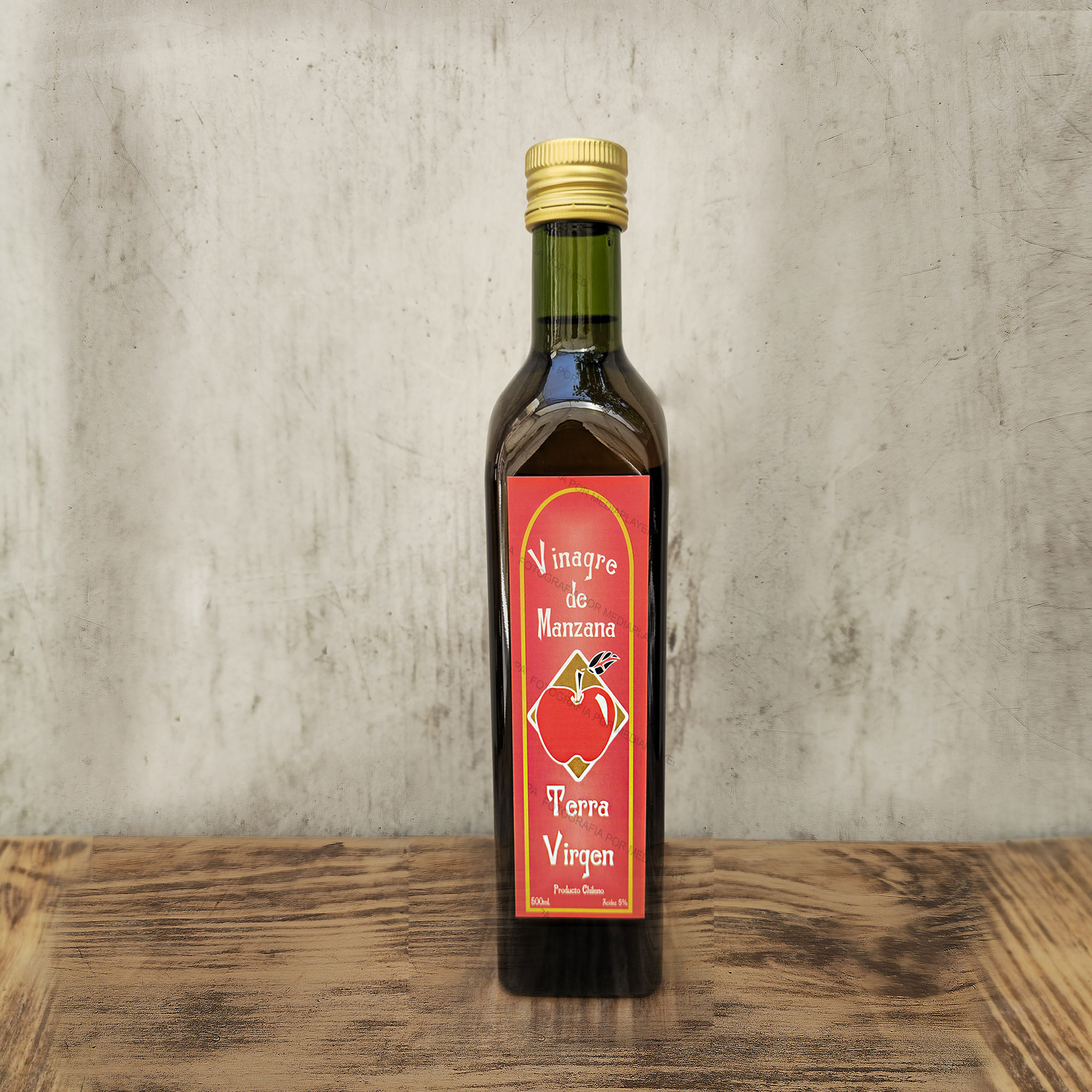 VINAGRE DE MANZANA TERRA VIRGEN 500 ML - 2