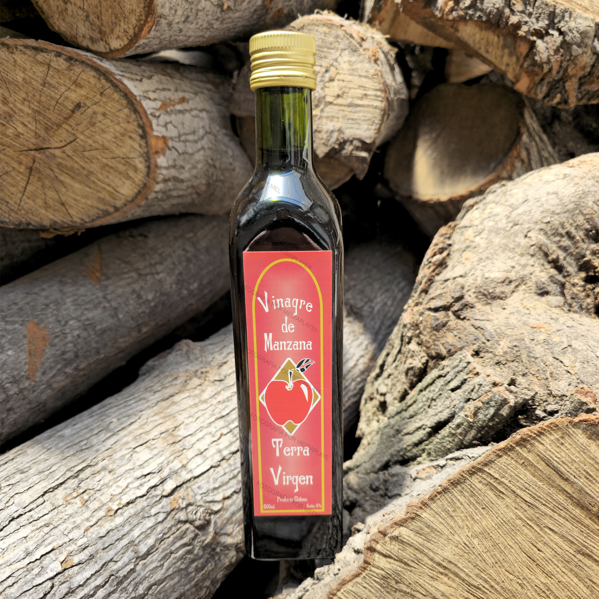 VINAGRE DE MANZANA TERRA VIRGEN 500 ML - 3