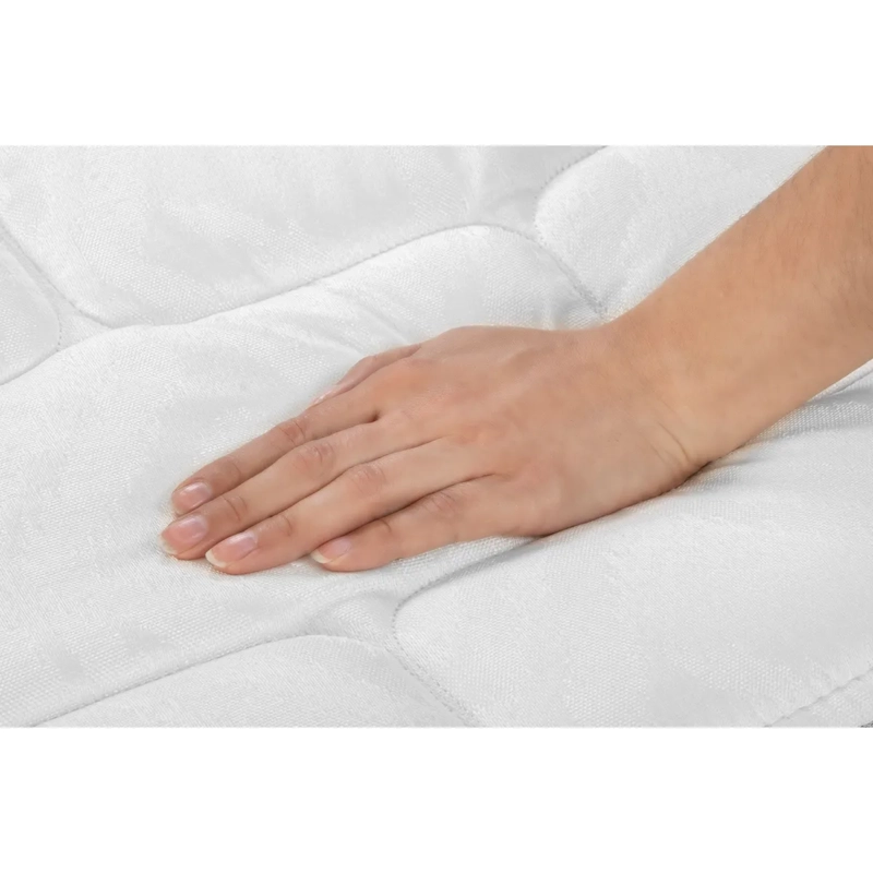 CAMA EUROPEA FLEX THERAPEDIC 1.5 PL + RESPALDO ROYAL NEGRO - 4