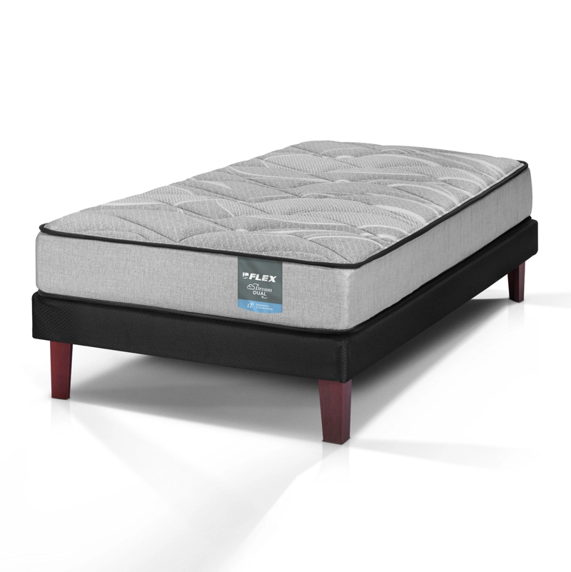 CAMA EUROPEA DREAM DUAL 1 PLAZAS 90X190 FLEX - 1