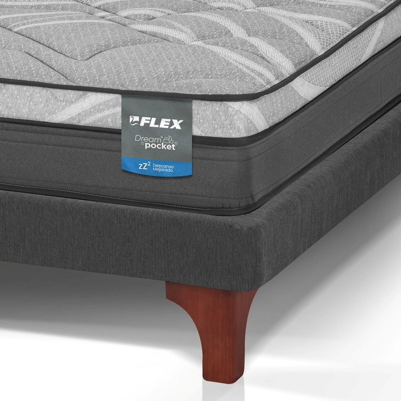 CAMA EUROPEA DREAM POCKET KING 180X200 FLEX - 4