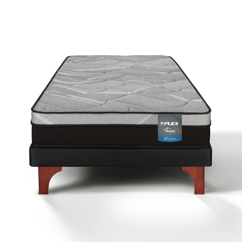 CAMA EUROPEA DREAM PRO 1.5 PLAZAS BOX 105X200 FLEX - 2