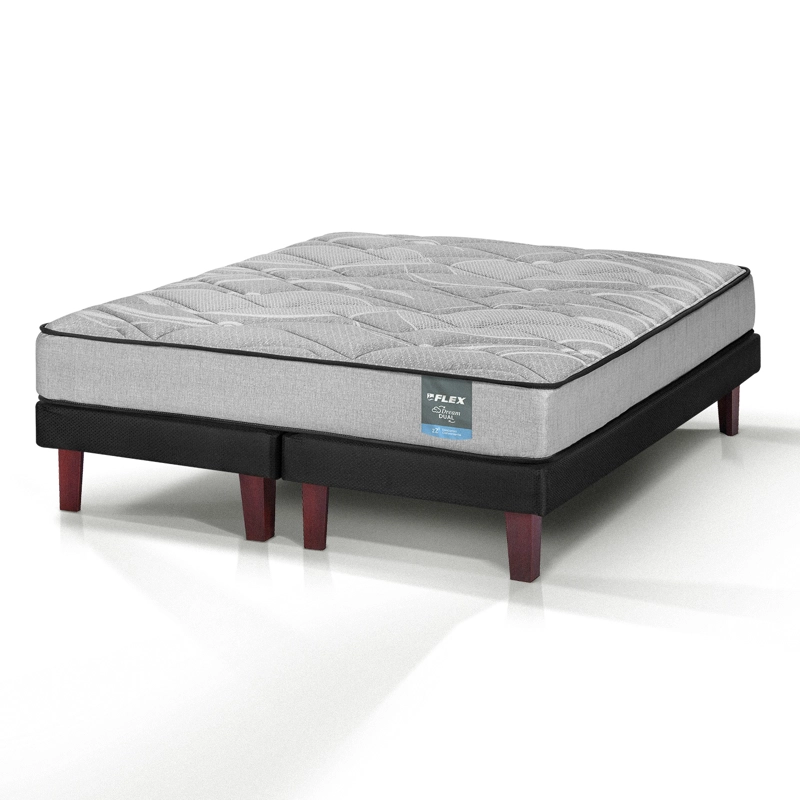 CAMA EUROPEA DREAM DUAL 2 PLAZAS BOX 150X200 FLEX - 1