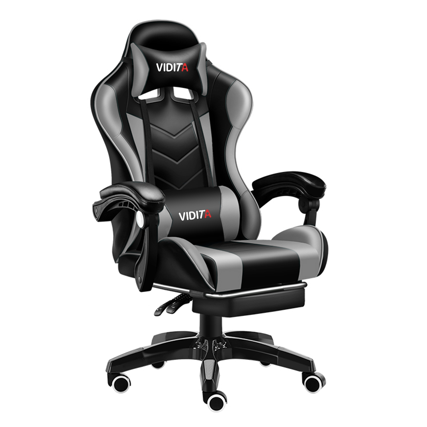 SILLA GAMER PROFESIONAL GX2000 CON REPOSAPIÉS - 1