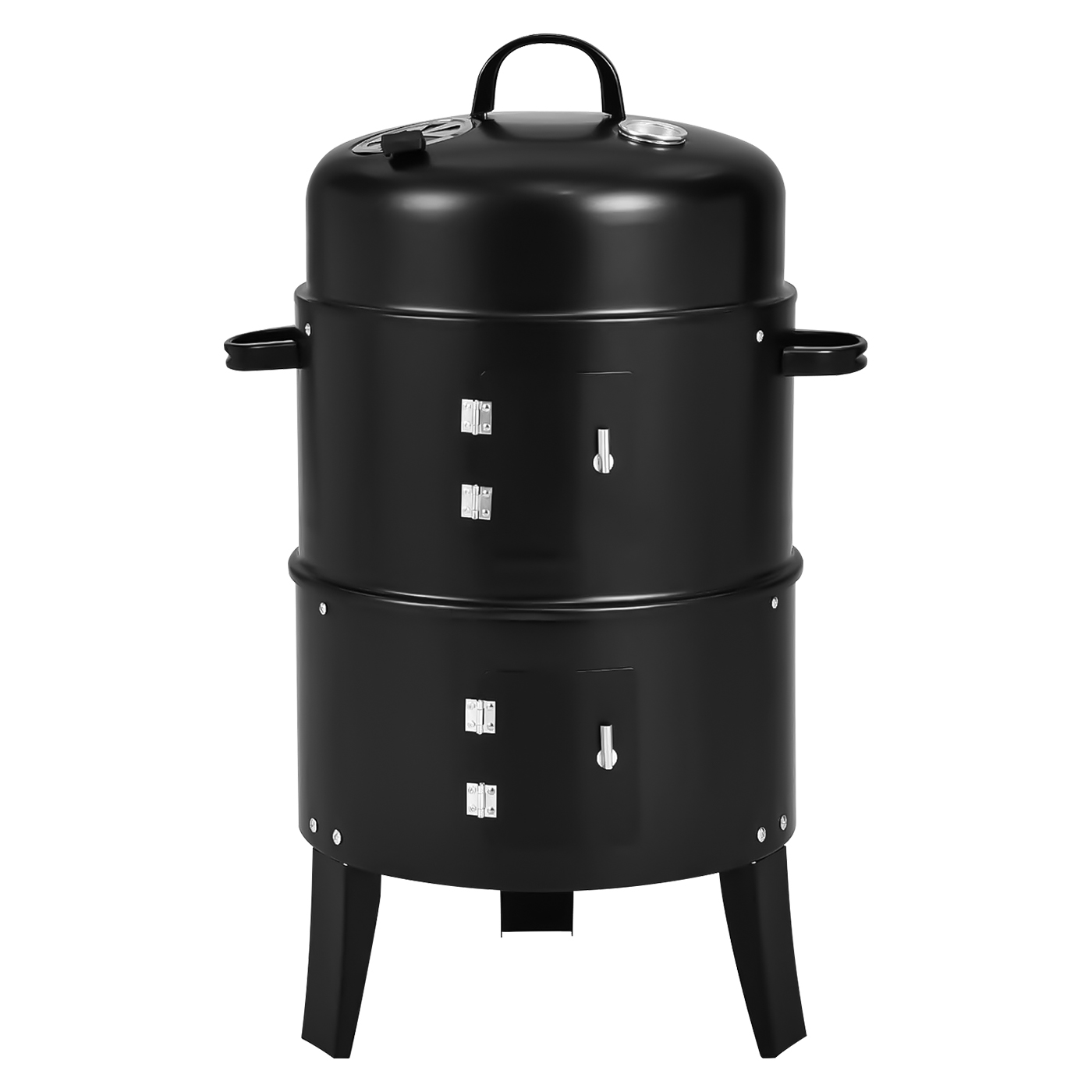 PARRILLA A CARBÓN Y AHUMADOR CON 2 PARRILLAS DE COCCIÓN DIÁMETRO 40CM - 9