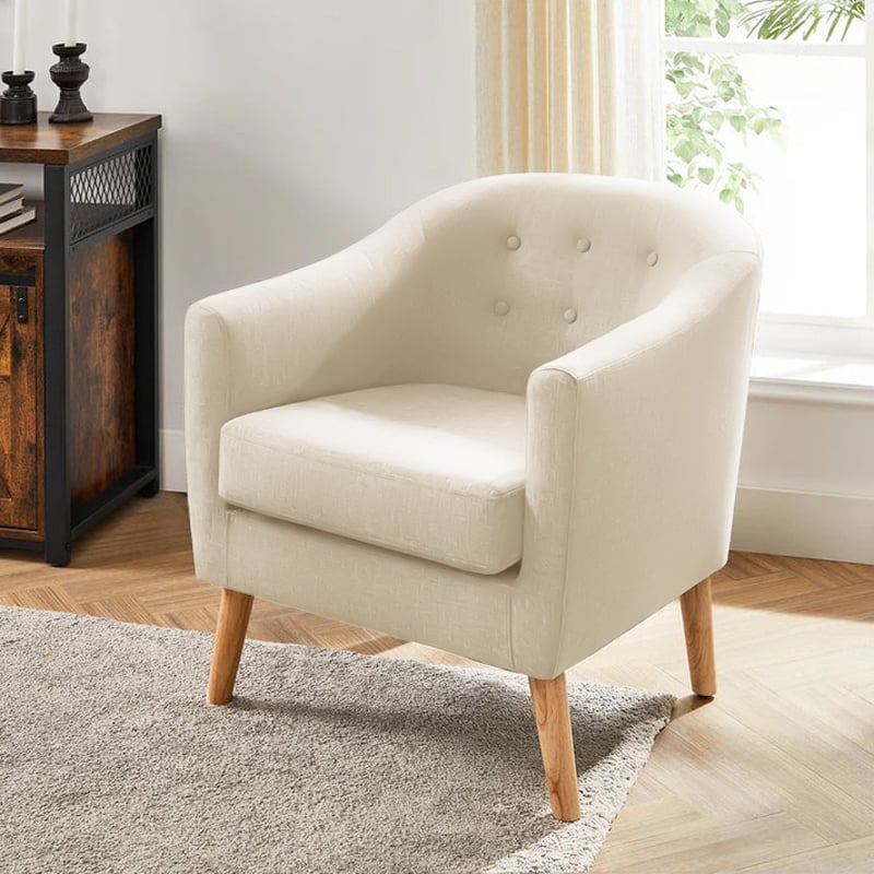 POLTRONA 70X60X77CM PARA DORMITORIO APARTAMENTO OFICINA GRIS - 2