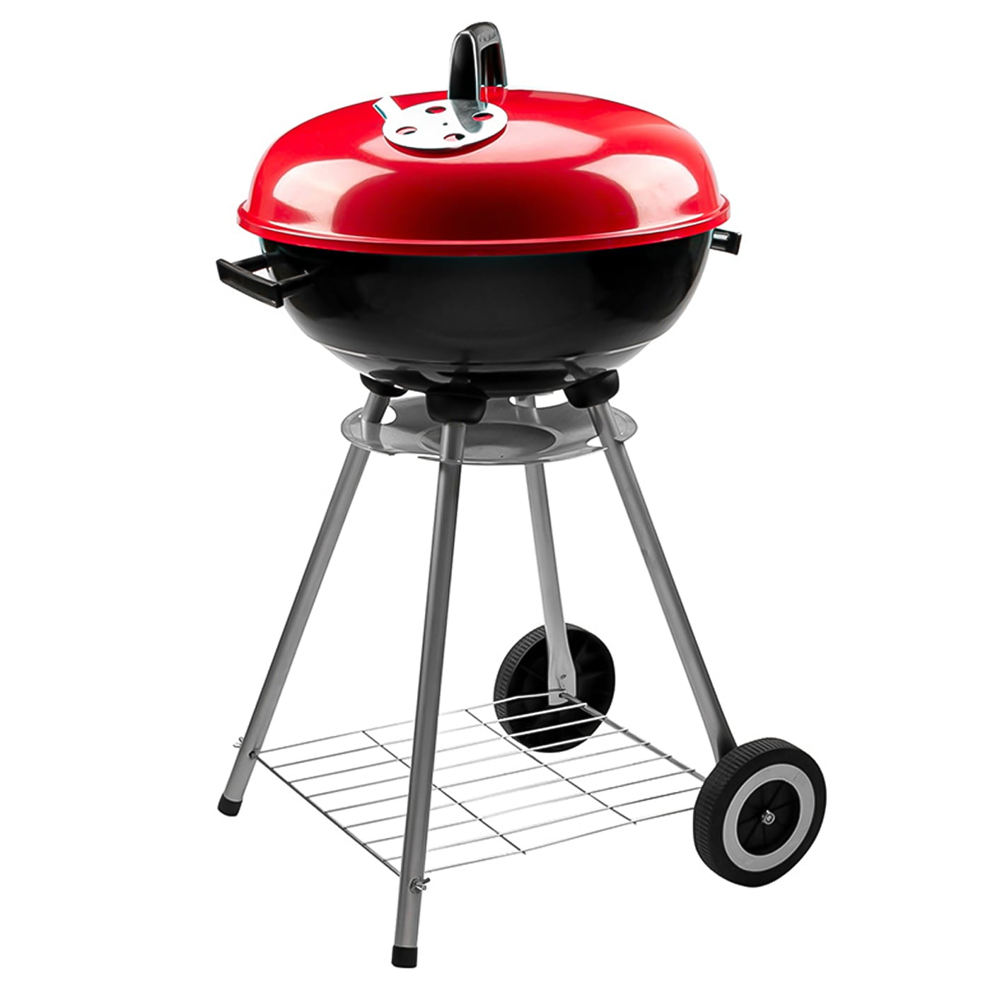 PARRILLA MÓVIL REDONDA A CARBON PARA ASADOS 46CMS - 1