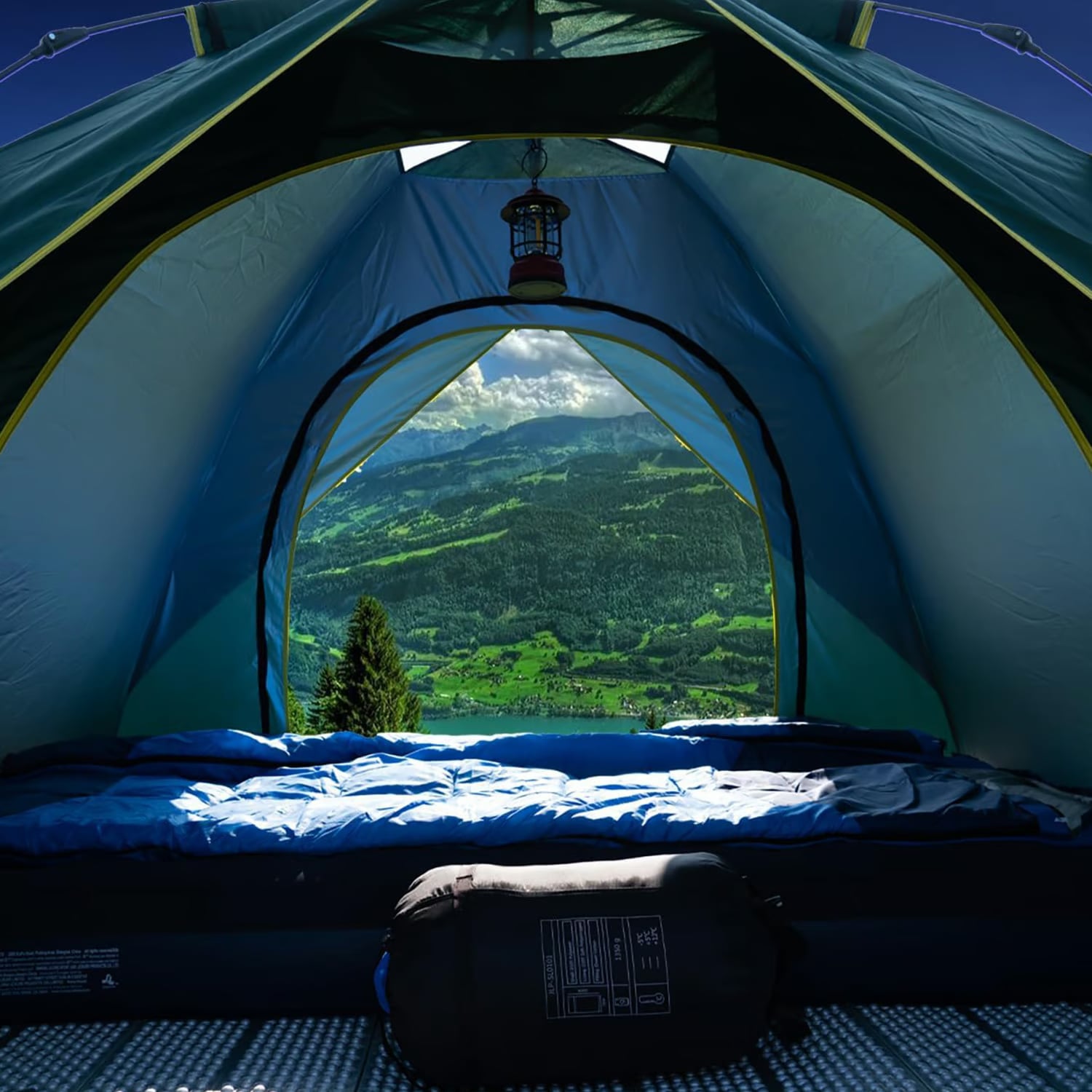 CARPA LIGERA AUTOMÁTICA PARA 4 PERSONAS VENTILACIÓN - 3