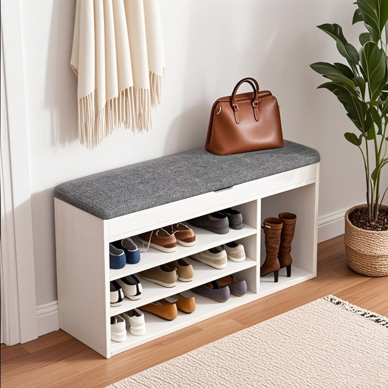 ZAPATERO ORGANIZADOR CON ASIENTO 3 NIVELES - 1