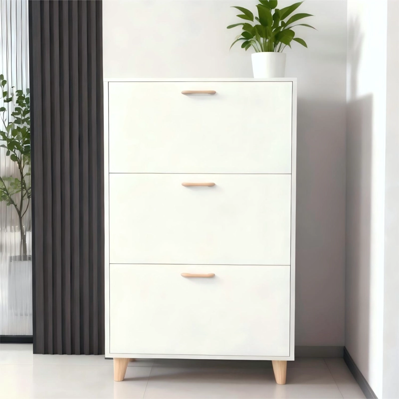 ZAPATERO ORGANIZADOR CON 3 PUERTAS Y 2 FILAS,CAPACIDAD 18 PARES - 9