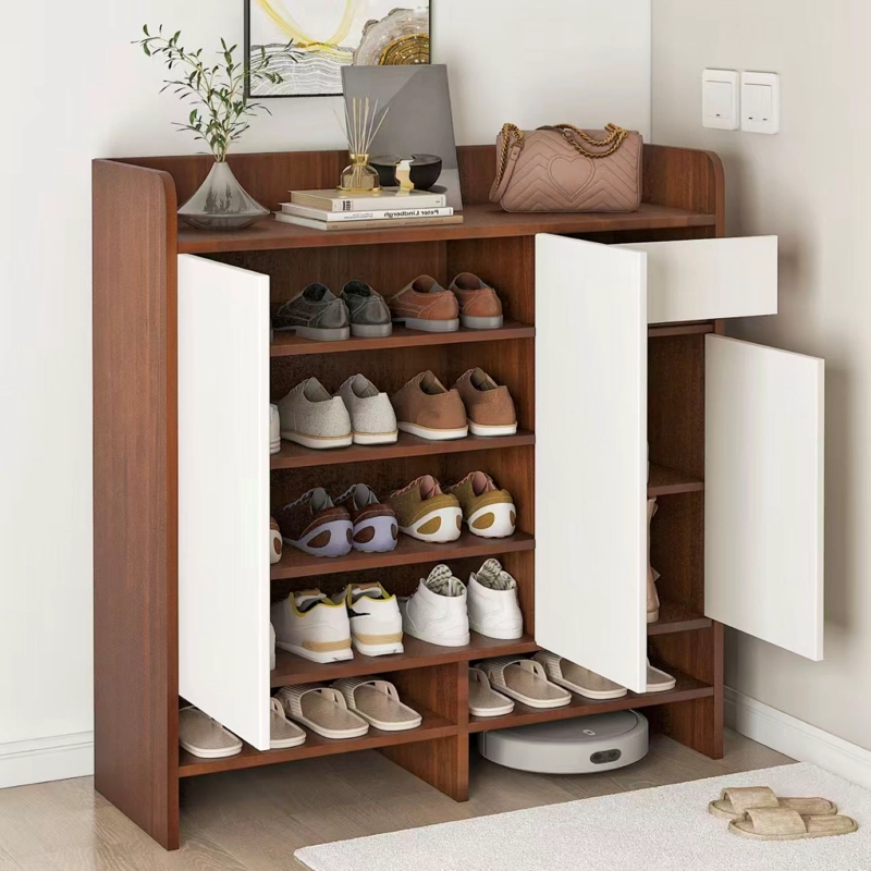 COMODA ORGANIZADOR ZAPATERO ENTRADA Y HALL MULTIUSO 90X30X100 CM - 2