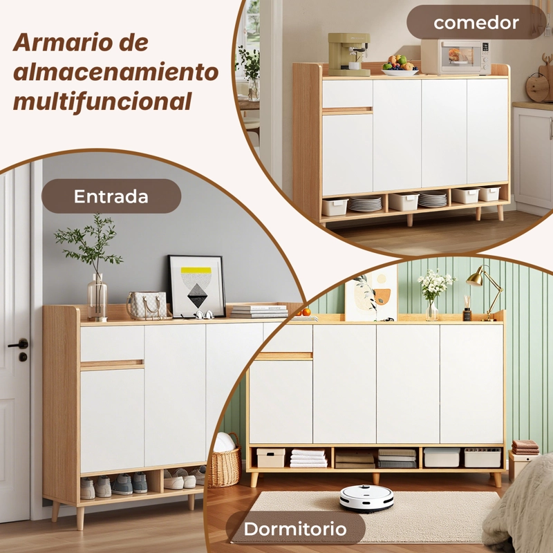 ZAPATERO ORGANIZADOR GRAN CAPACIDAD MULTIFUNCIOANL CON CAJONES - 5