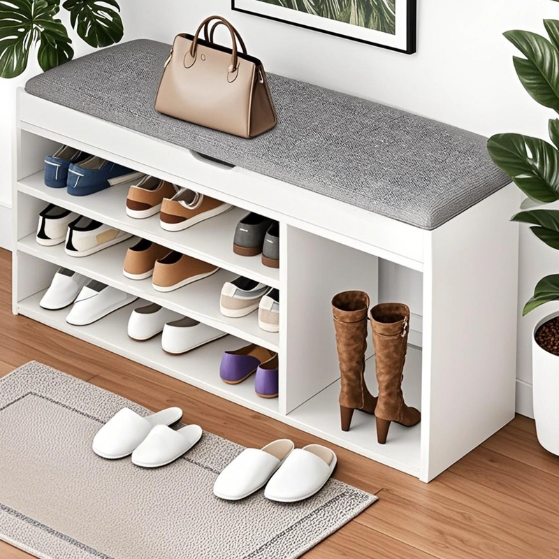 ZAPATERO ORGANIZADOR CON ASIENTO 3 NIVELES - 5