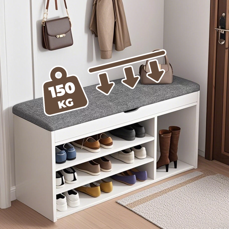 ZAPATERO ORGANIZADOR CON ASIENTO 3 NIVELES - 7