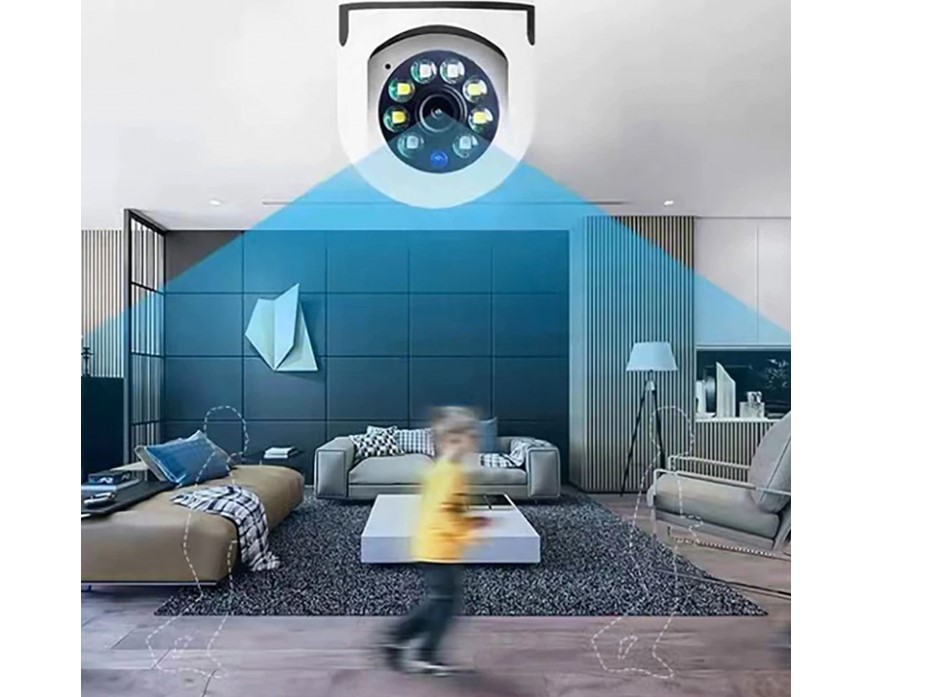 CÁMARA SEGURIDAD VIGILANCIA TIPO AMPOLLETA 360º WIFI - 2