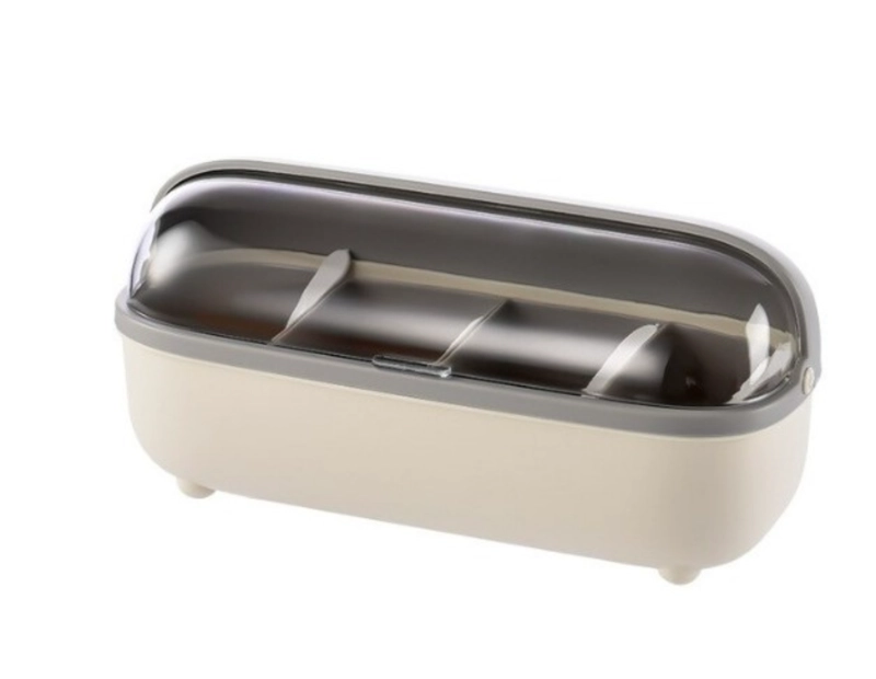 JUEGO DE TARROS CONTEDEDORES DE CONDIMENTOS DE ESTILO NORDICO - EN COLOR BLANCO - 1