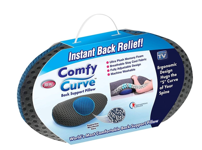 COJIN ALMOHADA ERGONOMICA DE APOYO LUMBAR - 1