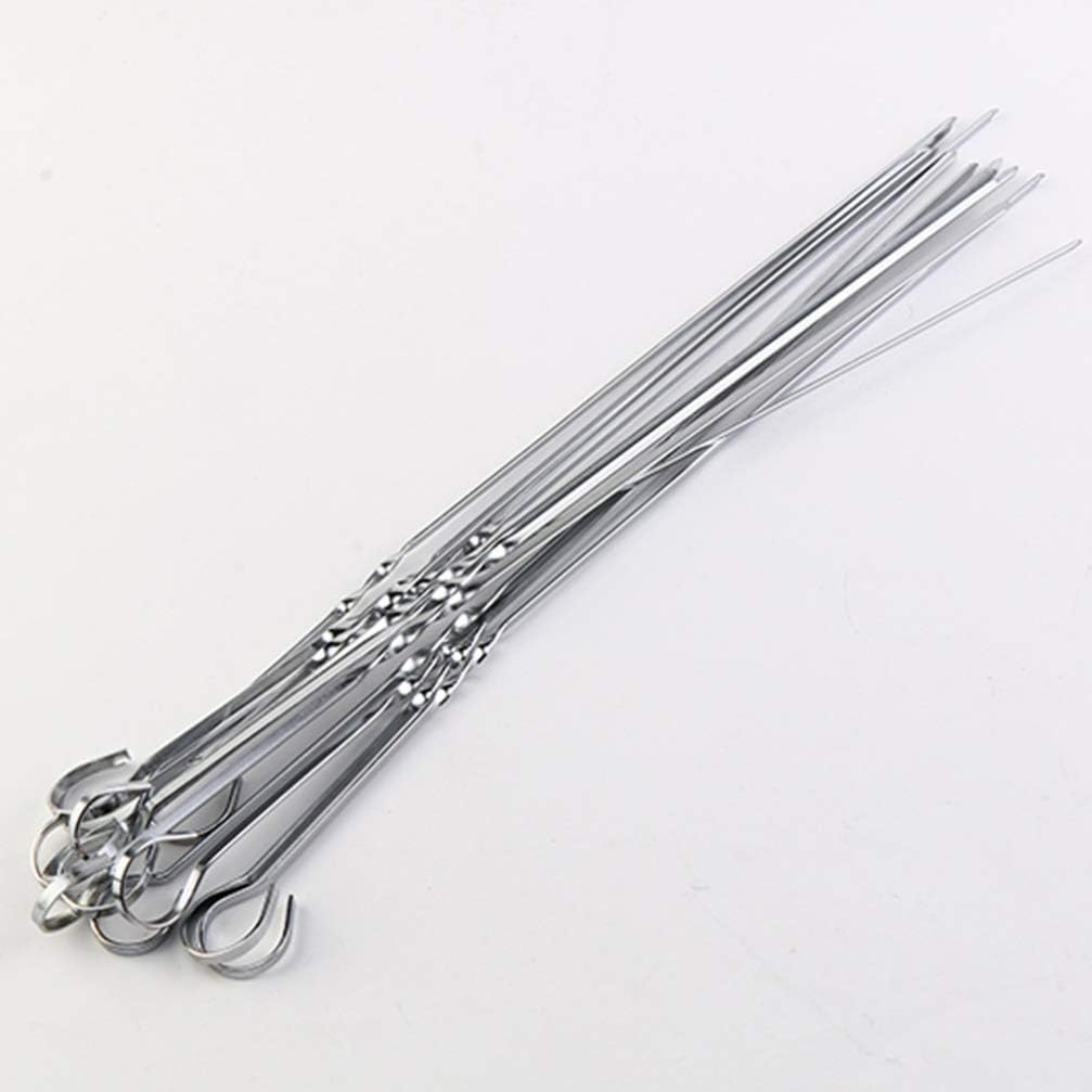 SET 6 BROCHETA AGUJA BARBACOA 45CM - 1