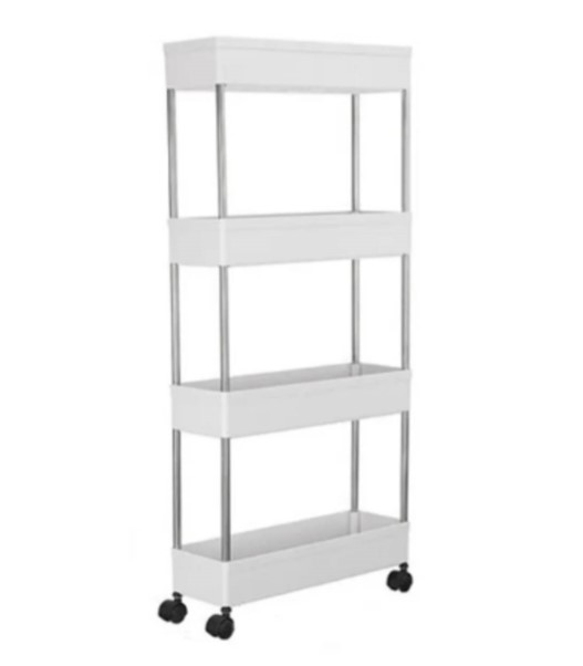 ESTANTE ORGANIZADOR CON RUEDAS 4 NIVELES - 1
