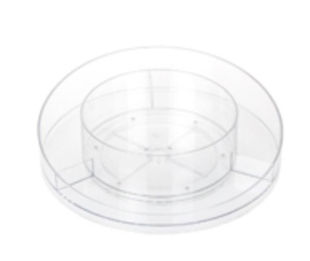 ORGANIZADOR DE MAQUILLAJE GIRATORIA 360 1 NIVEL - 2