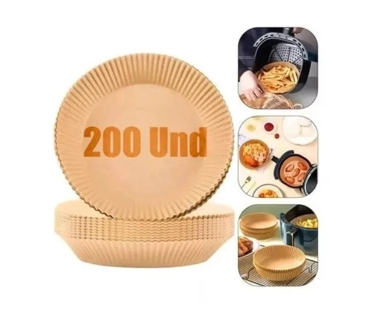 PACK 200UND PAPEL DESECHABLE ANTIADHERENTE FREIDORA AIR FRYER - 1