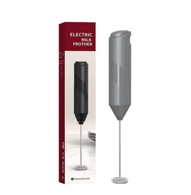 ESPUMADOR DE LECHE ELÉCTRICO BATIDORA MANUAL - 1