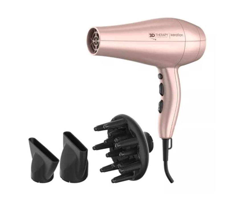 SECADOR DE PELO GAMA DIVA 3D KERATION ULTRA ION PROFESIONAL GAMA - 1