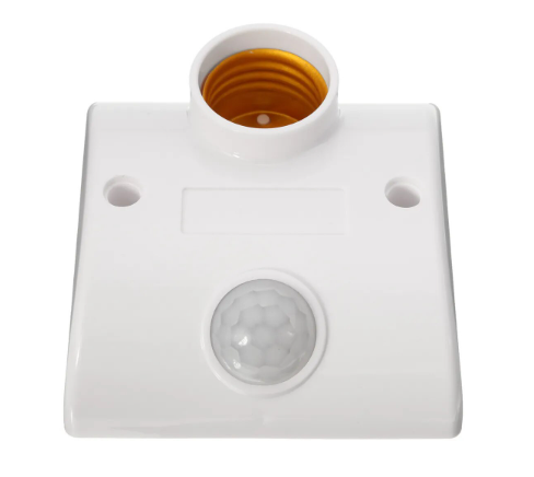BASE OEM DE LAMPARA SENSOR DE MOVIMIENTO DE INFRARROJOS E27 - 2