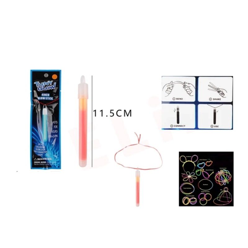 COLGANTE FLUORESCENTE 11CM FIESTA OSCURIDAD MATRIMONIO - 1