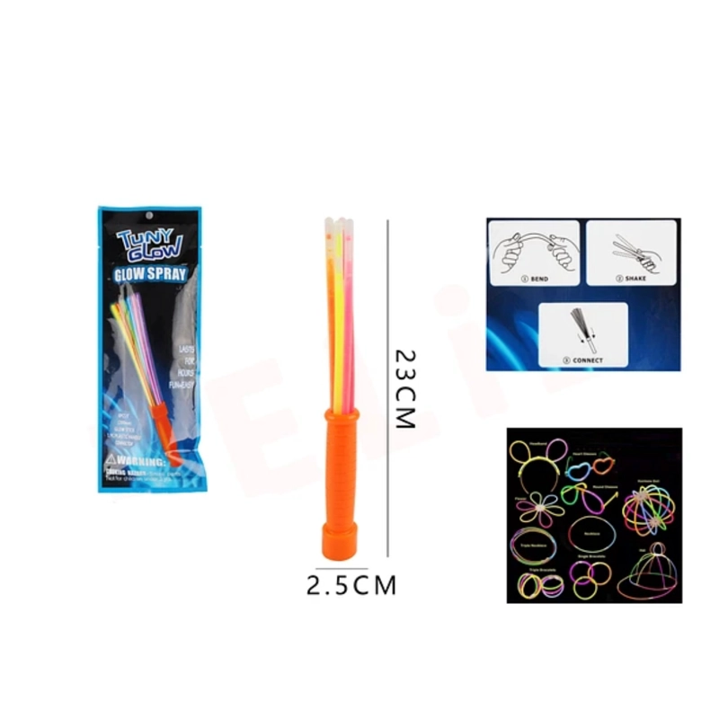 ARTICULO FLUORESCENTE 23CM FIESTA OSCURIDAD MATRIMONIO - 1