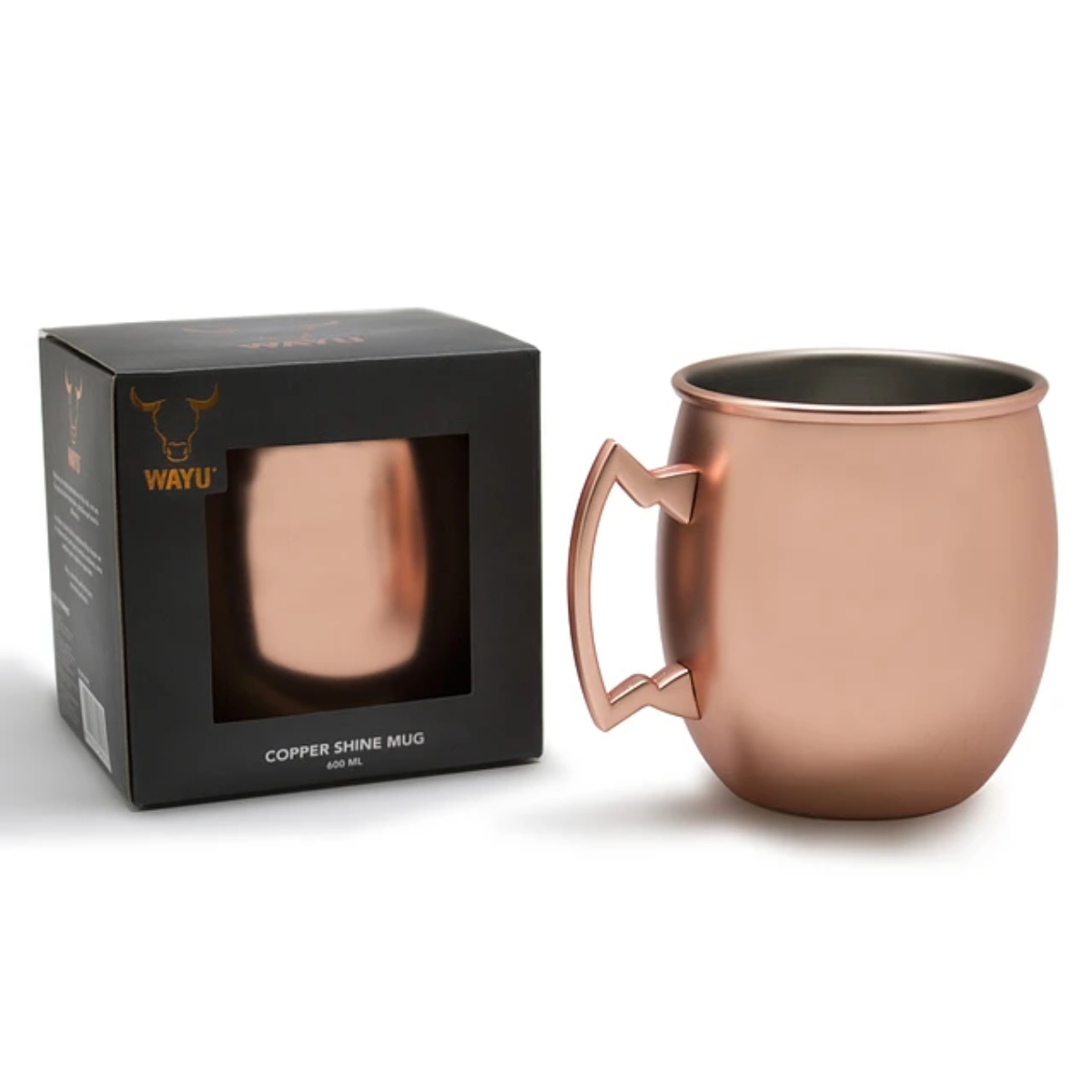 VASO COOPER MUG SHINE 600CC WAYU - 1